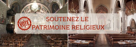 À vos votes ! Soutenez le patrimoine religieux