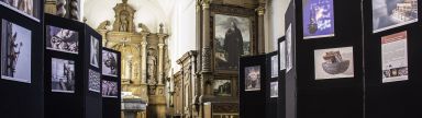 The exhibition "Unusual Churches" circulates from church to church