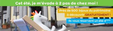 PLUSIEURS CENTAINES D'EDIFICES DE CULTE  PROPOSENT UN ETE 4 ETOILES AUX TOURISTES EUROPEENS