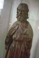 Statue en chêne du patron de l’église