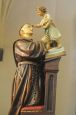 La statue de saint Antoine