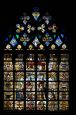 Vitraux hauts du choeur et du transept
