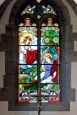 Glas-in-loodraam van Sint-Martinus
