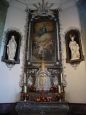 Autel majeur à retable avec tabernacle et trône d'exposition